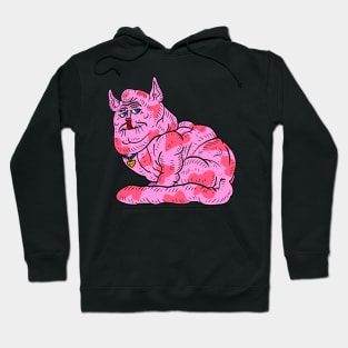 weird kitty cat that cursed your dreams. Hoodie